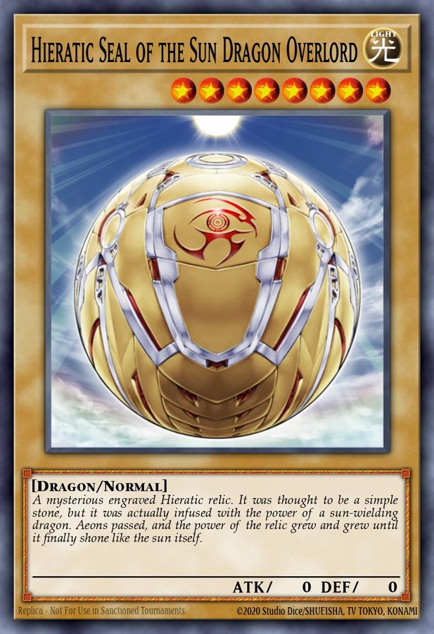 Hieratic Seal of the Sun Dragon Overlord