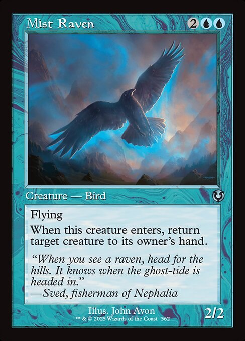 Mist Raven (Retro Frame)
