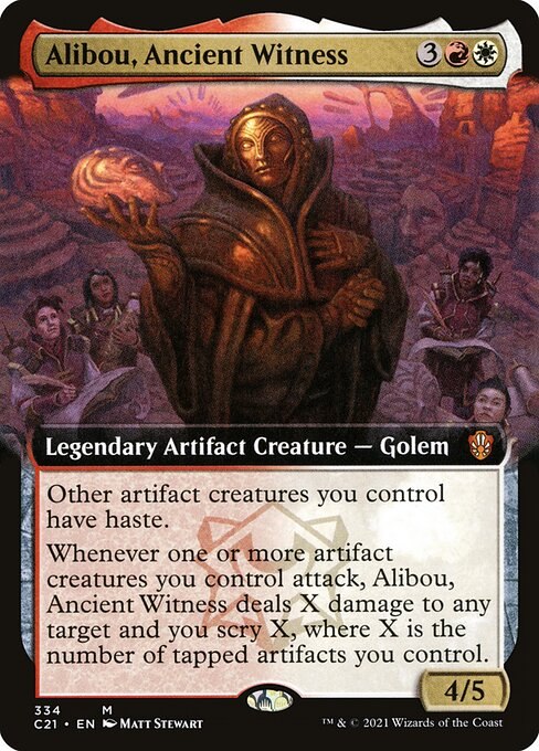 Alibou, Ancient Witness (Extended Art)