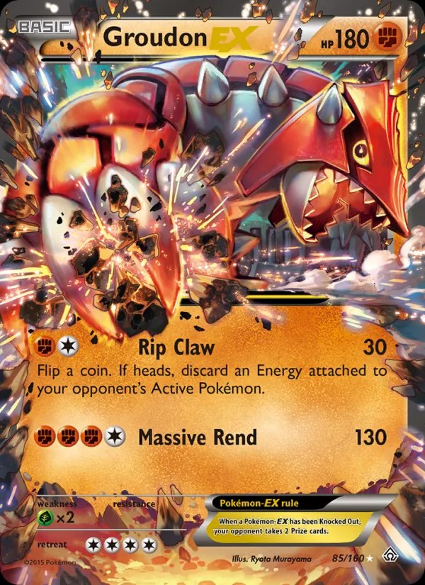 Groudon EX - 2015 (Alejandro Ng-Guzman)