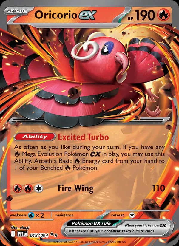 Oricorio ex - 111/080