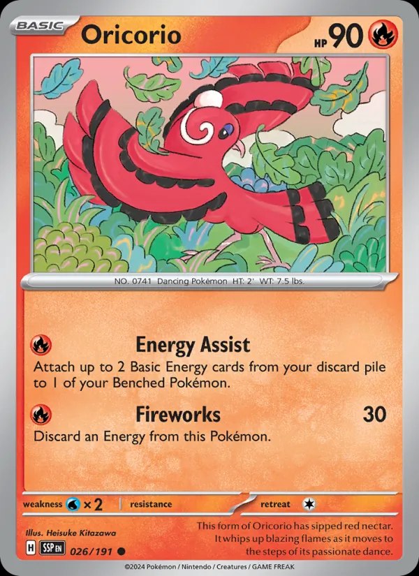 Oricorio - 026/191