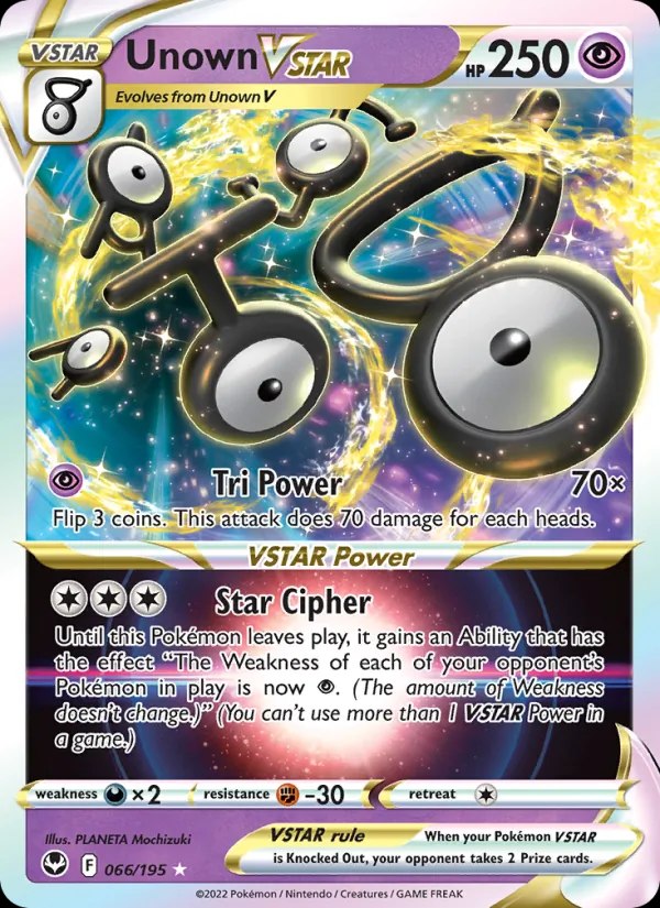Unown VSTAR - 116/098