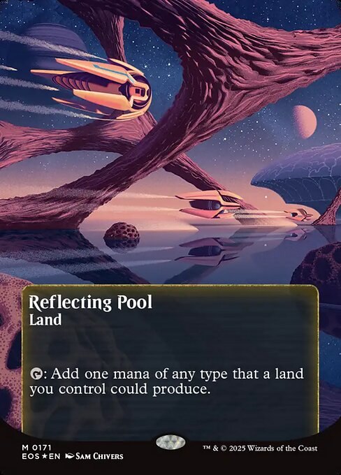 Reflecting Pool (0171) (Borderless) (Galaxy Foil)