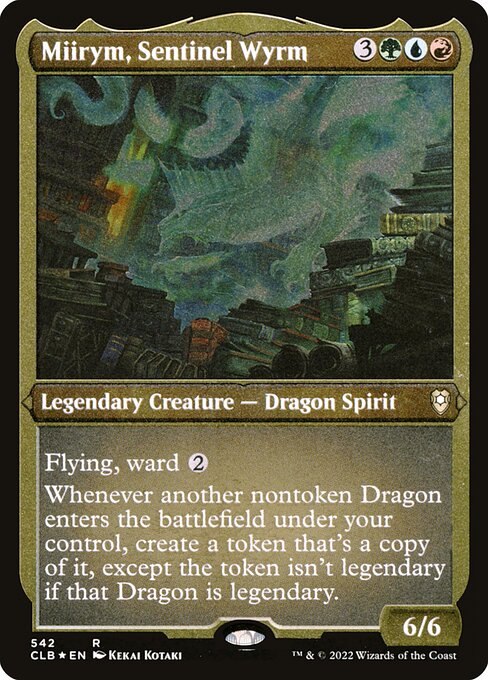 Miirym, Sentinel Wyrm (Foil Etched)