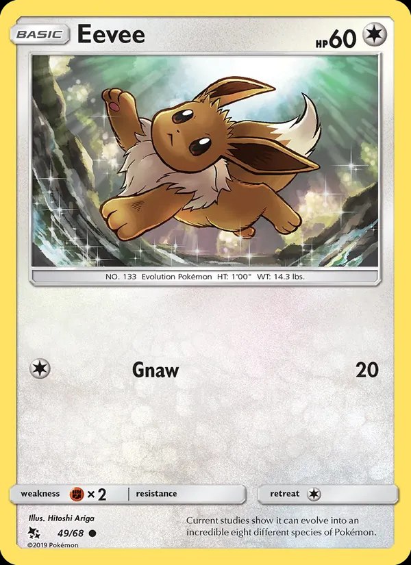 Eevee - 49/68 (#36 Charizard Stamped)