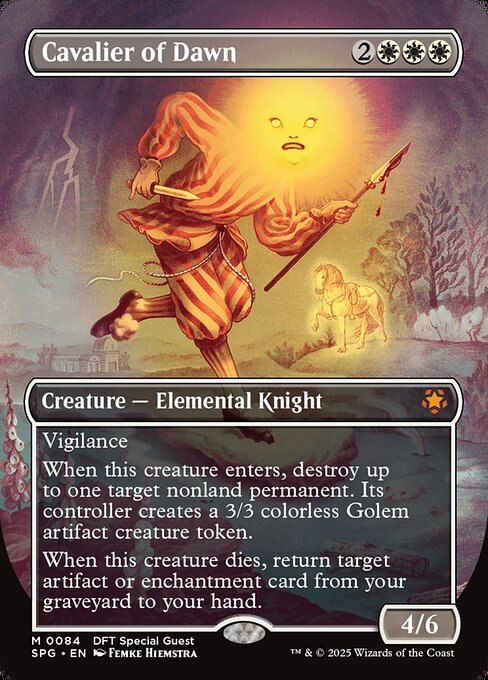 Cavalier of Dawn (Borderless)