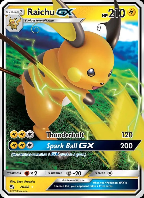 Raichu GX (Secret)