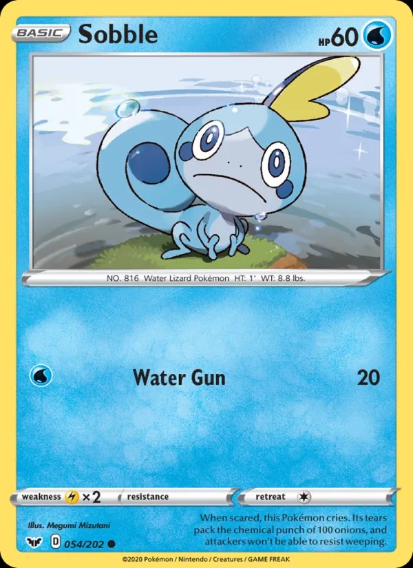 Sobble - 54/202 (Cosmos Holo)