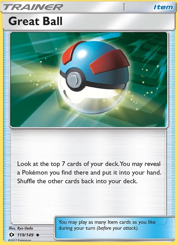 Great Ball - 119/149 (#48 Charizard Stamped)