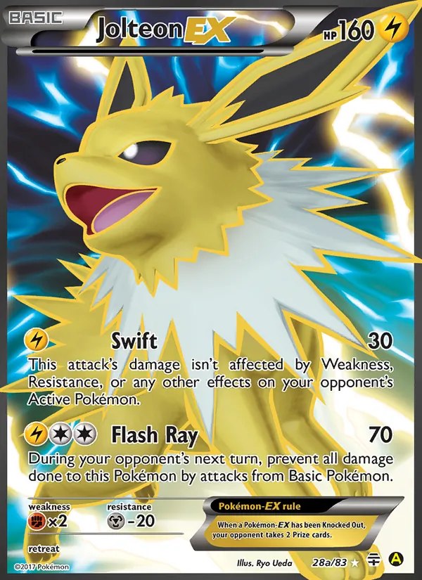 Jolteon EX - 28a/83