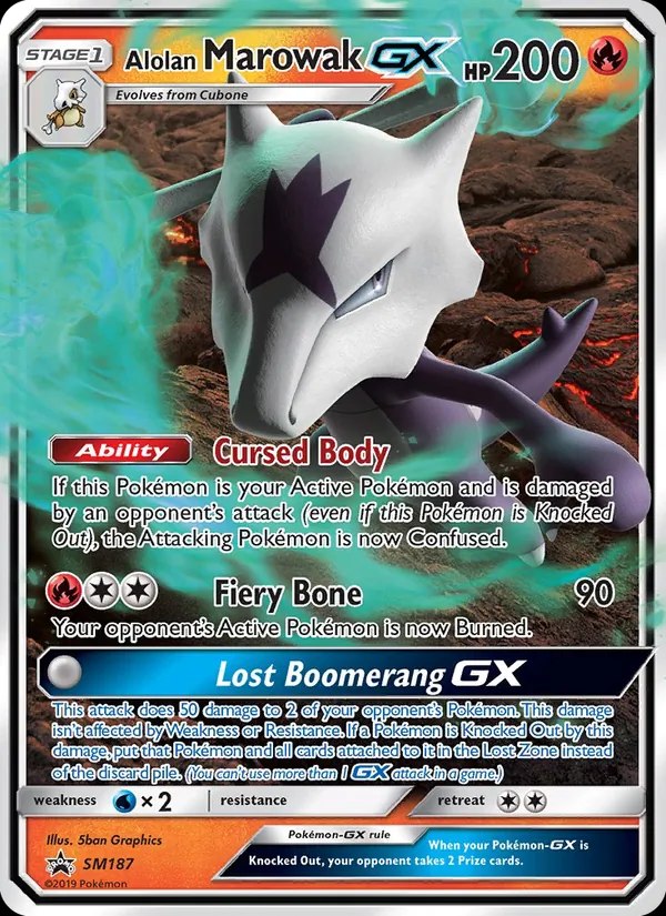 Alolan Marowak GX - 252/SM-P