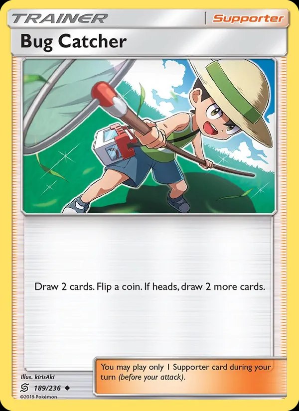 Bug Catcher - 189/236 (#47 Charizard Stamped)
