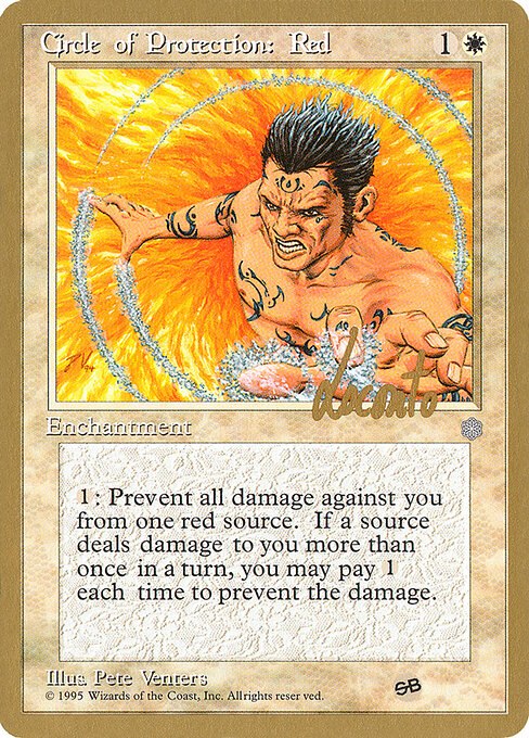 Circle of Protection: Red - 1996 Michael Loconto (ICE) (SB)