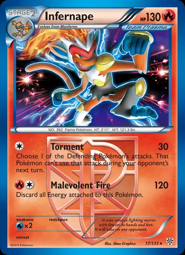 Infernape (Team Plasma)