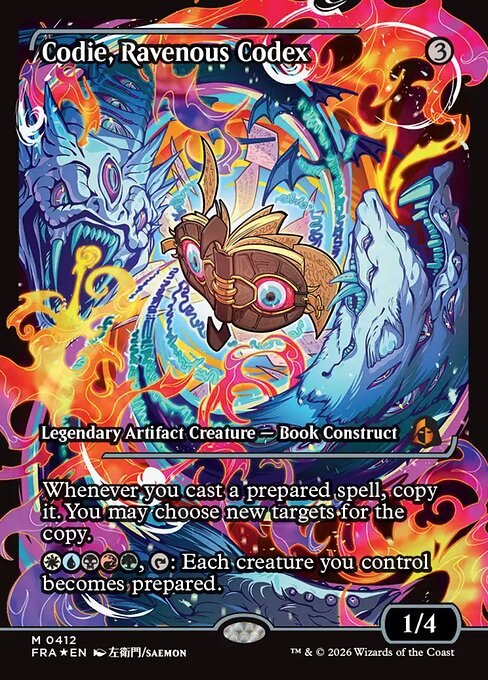 Codie, Ravenous Codex (Showcase)