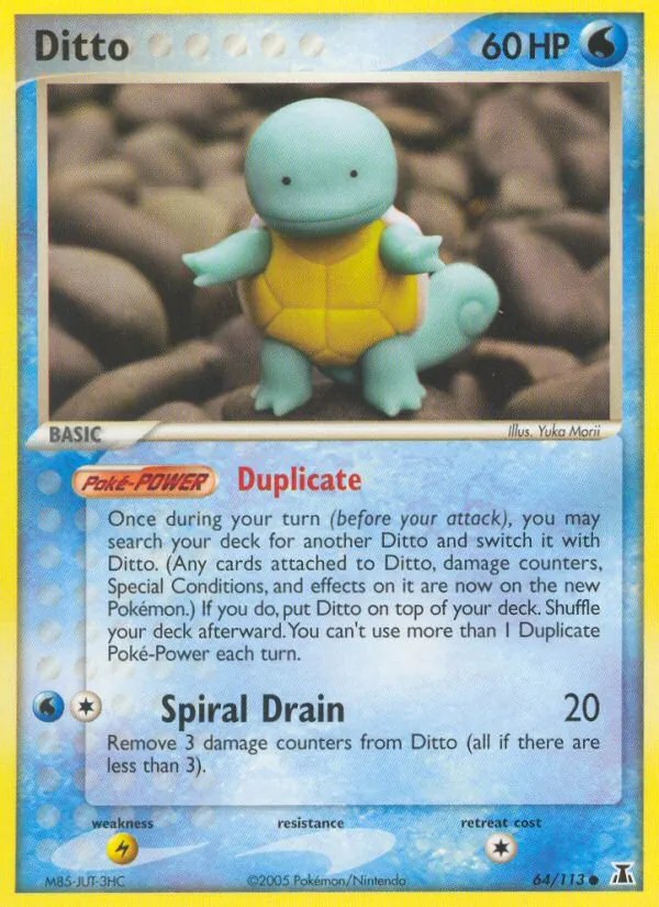 Ditto (Squirtle) - 64/113 (Games Expo 2007)
