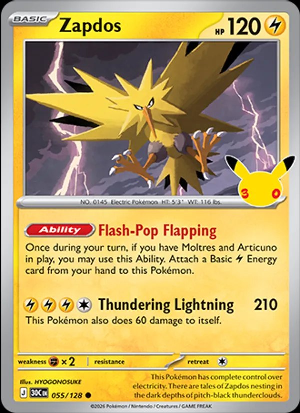 Zapdos - 055/128
