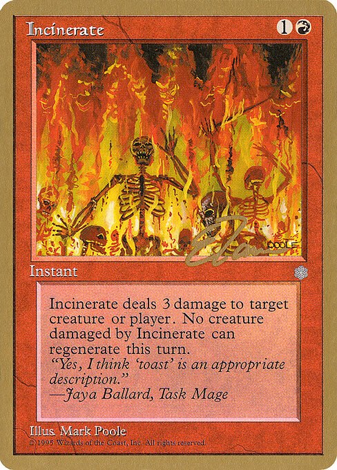 Incinerate - 1996 Eric Tam (ICE)