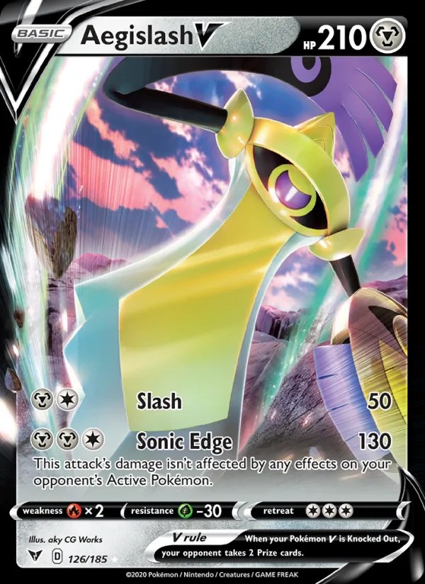 Aegislash V - 108/100