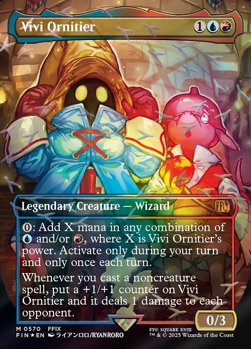 Vivi Ornitier (Borderless) (Chocobo Track Foil)