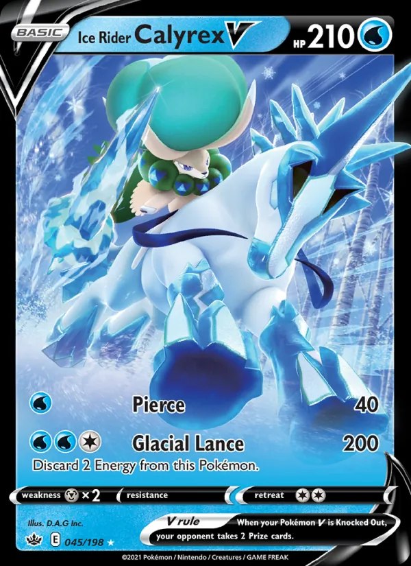 Ice Rider Calyrex V - 2022 (Rikuto Ohashi)