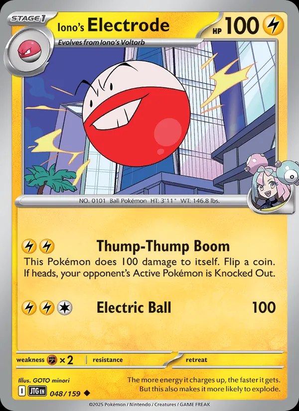 Iono's Electrode (Mirror Holo)