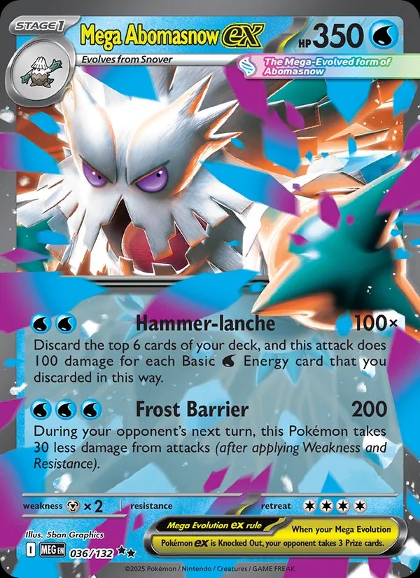 Mega Abomasnow ex - 018/063