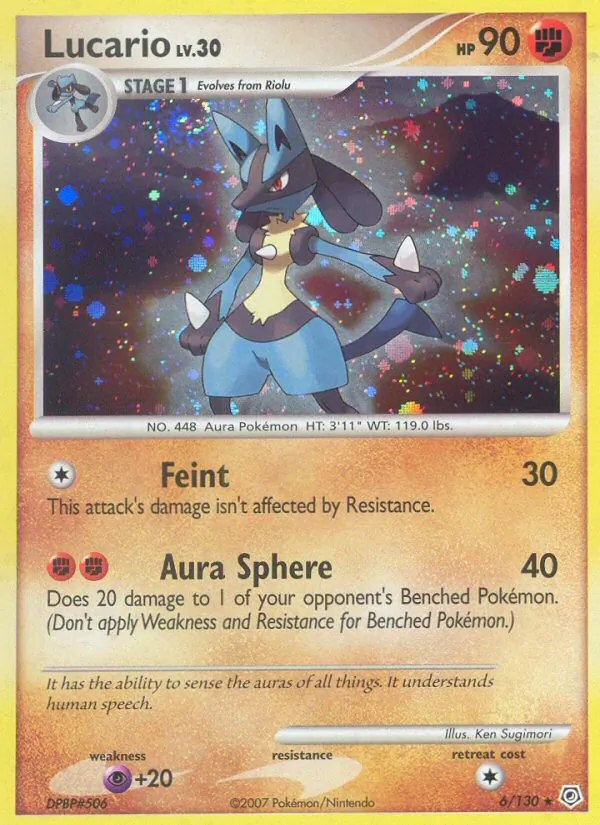 Lucario - 6/130 [Diamond & Pearl]