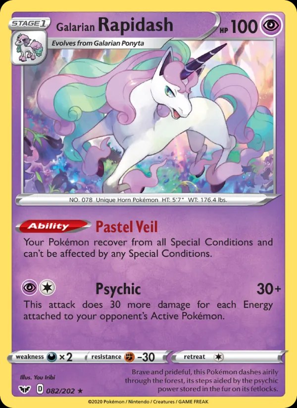 Galarian Rapidash - 247/190