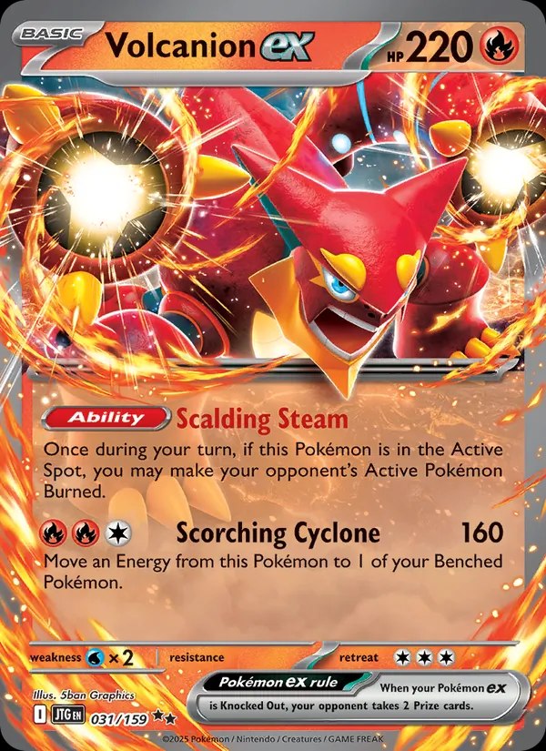 Volcanion ex - 124/100