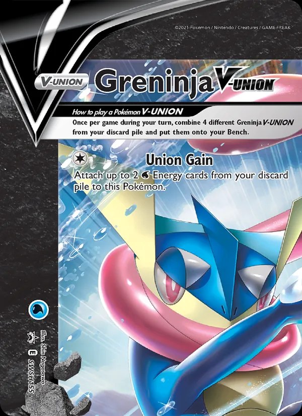 Greninja V-UNION (Top Left)
