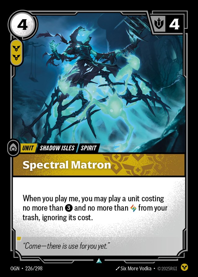 Spectral Matron