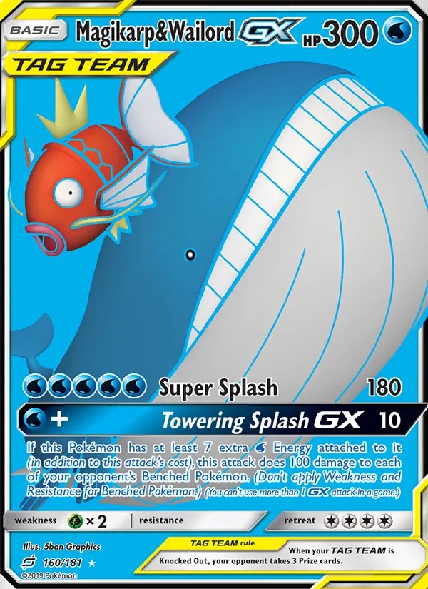 Magikarp & Wailord GX - 111/095