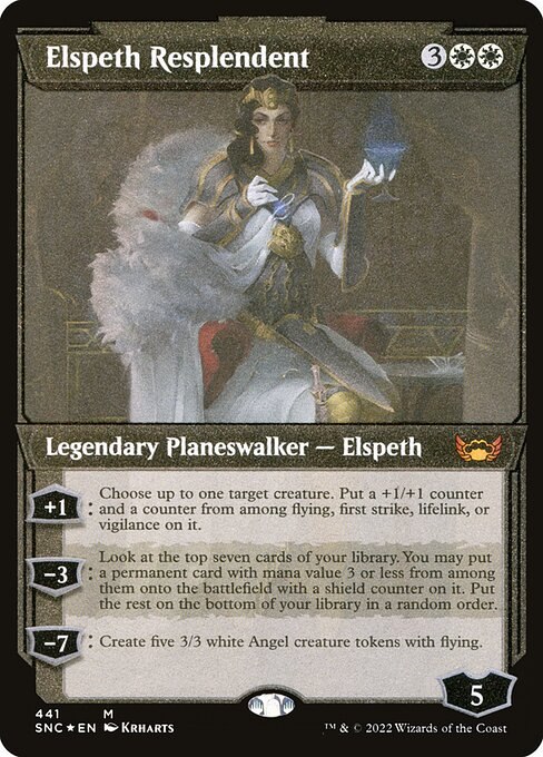 Elspeth Resplendent (Showcase) (Foil Etched)