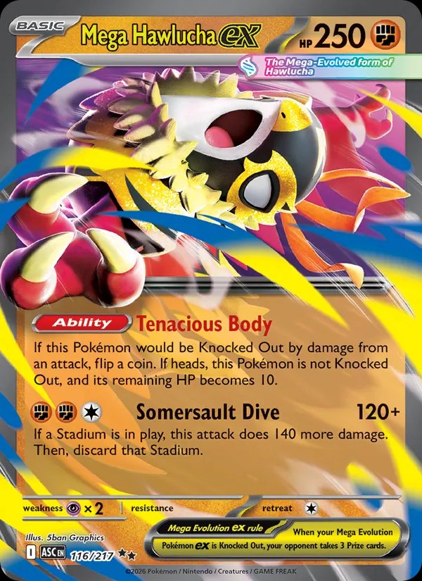 Mega Hawlucha ex - 229/193