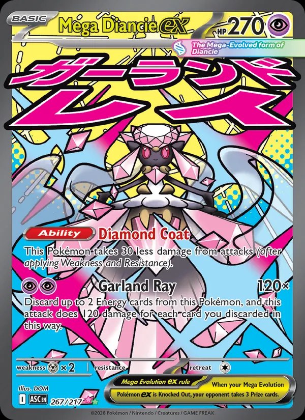 Mega Diancie ex - 267/217