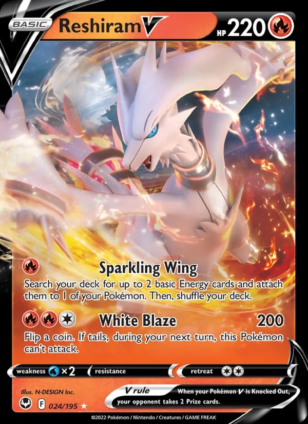 Reshiram V - 076/068