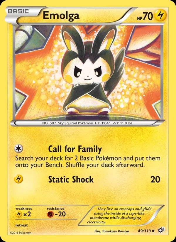 Emolga - 6/12