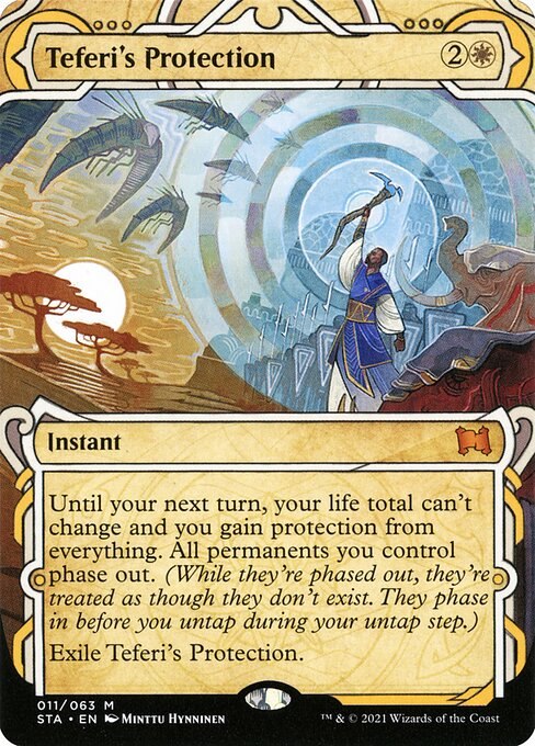 Teferi's Protection (JP Alternate Art) (Foil Etched)