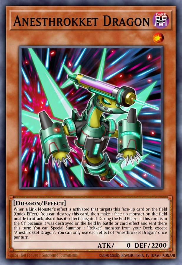 Anesthrokket Dragon