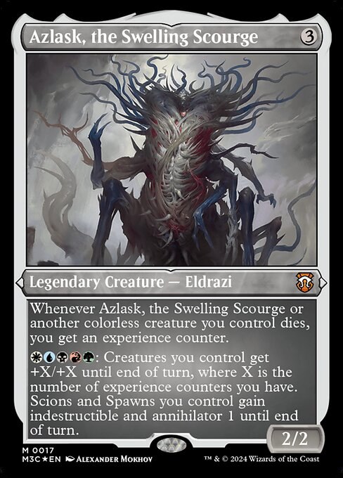Azlask, the Swelling Scourge (Foil Etched)