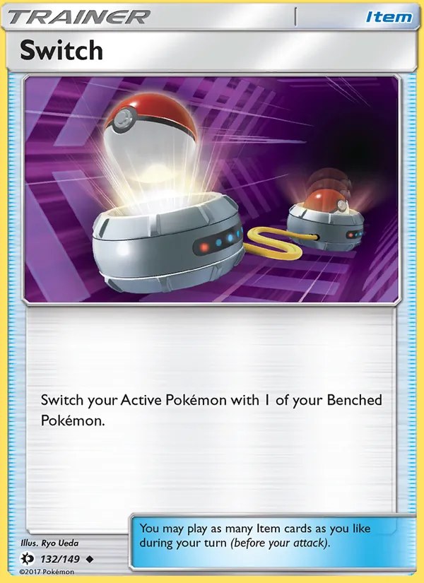 Switch - 132/149 (#36 Pikachu Stamped)
