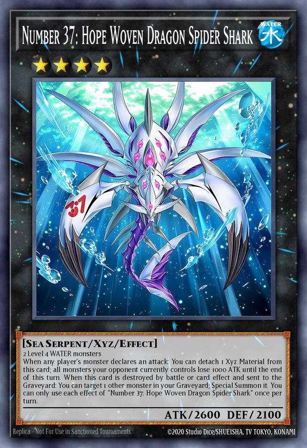 Number 37: Hope Woven Dragon Spider Shark
