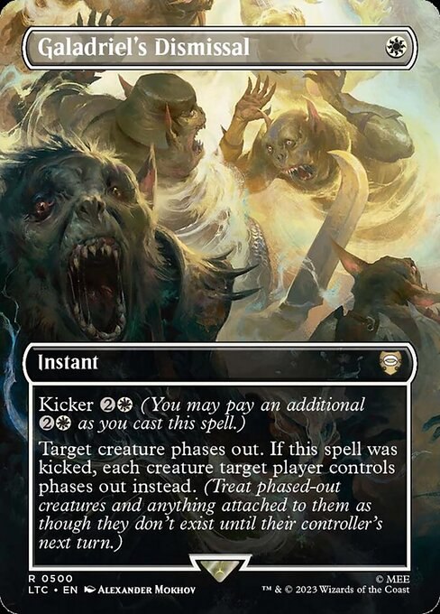 Galadriel's Dismissal (Borderless)