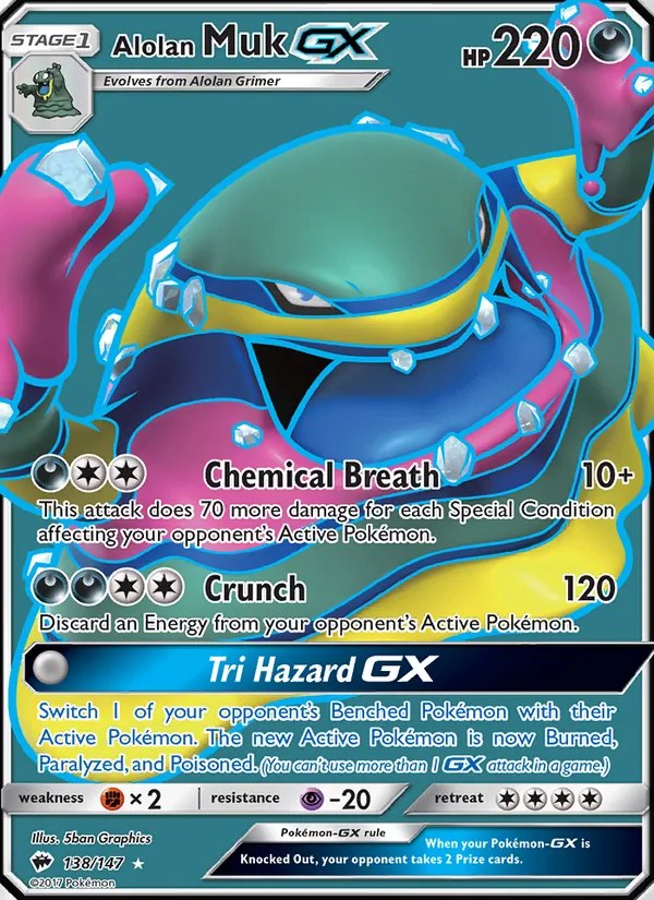 Alolan Muk GX (Full Art)
