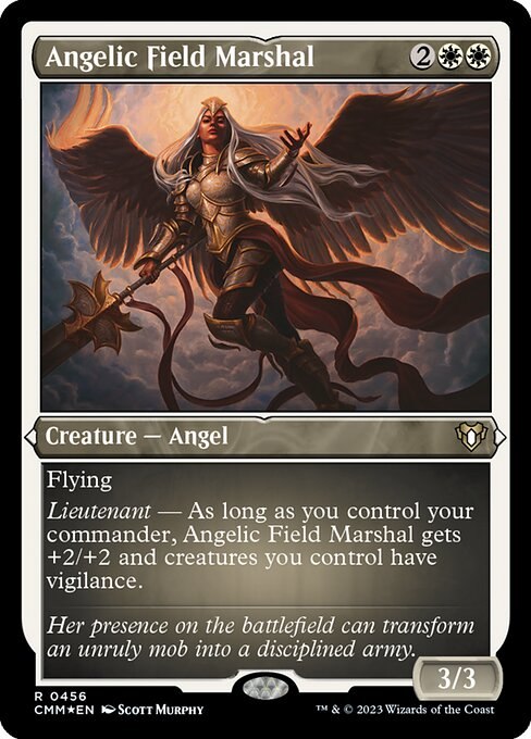 Angelic Field Marshal (Foil Etched)