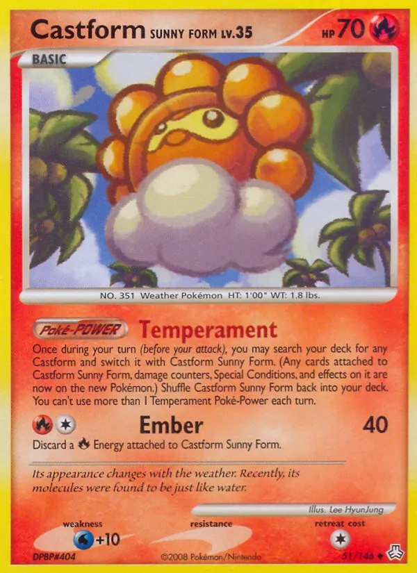 Castform Sunny Form - 067/064