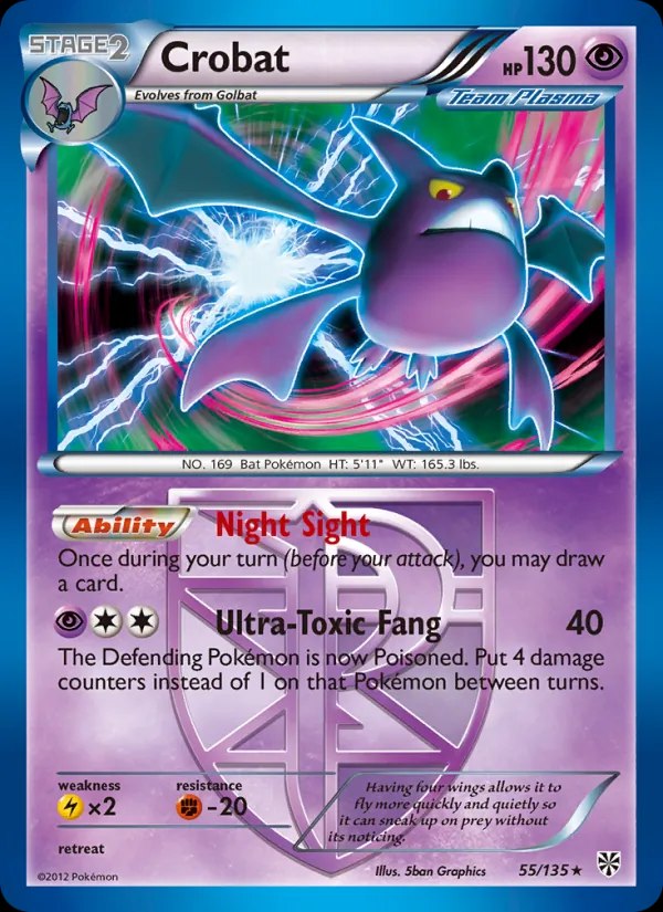 Crobat - 10/12 (Box Topper)