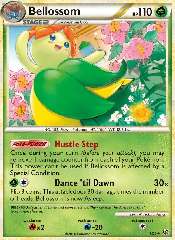 Bellossom - 1/90 (HGSS Undaunted)